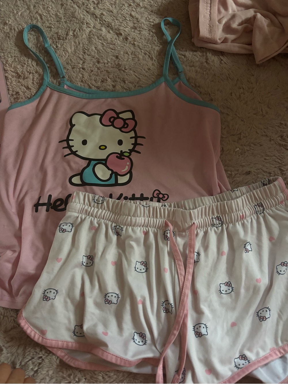 Hello kitty sleep pajama set